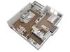 Cozy 1 bedroom apartment with a balcony